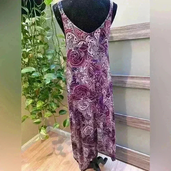 Spence Paisley Handkerchief Midi Dress size S 🌺💖🌺 - Picture 3 of 6